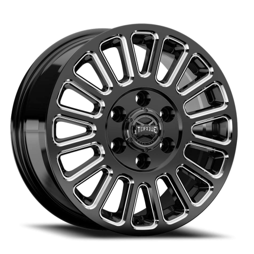 Torque Wheels Tw513C Trek Gloss Black w/ Milled Spokes