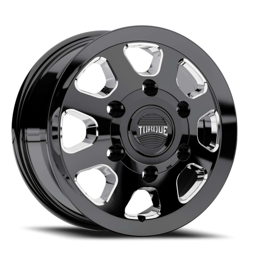 Torque Wheels Tw522R Traveler Gloss Black w/ Milled Spokes