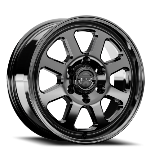 Torque Wheels Tw530R Navigator Gloss Black w/ Milled Spokes