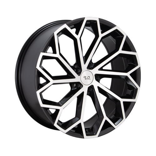 U2 Wheel U2-65-M Gloss Black Machined