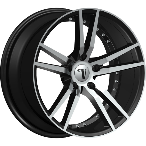 Velocity Wheel Vw20R Black Machined