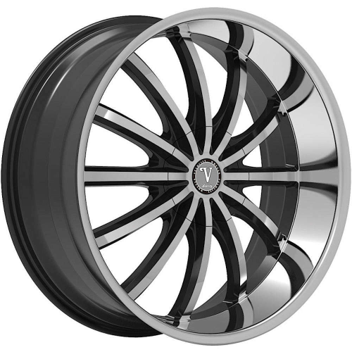 Velocity Wheel Vw24 Black Machined