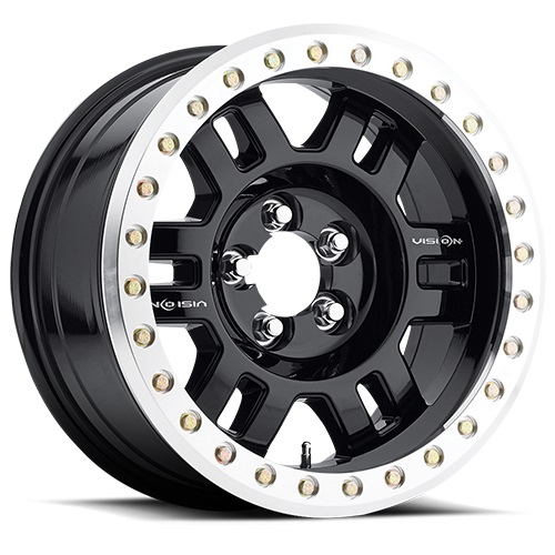 Vision Offroad Manx 398 Gloss Black - Part Number 398BLZ7850BMR-15 Vision Offroad Manx 398 Gloss Black Photo