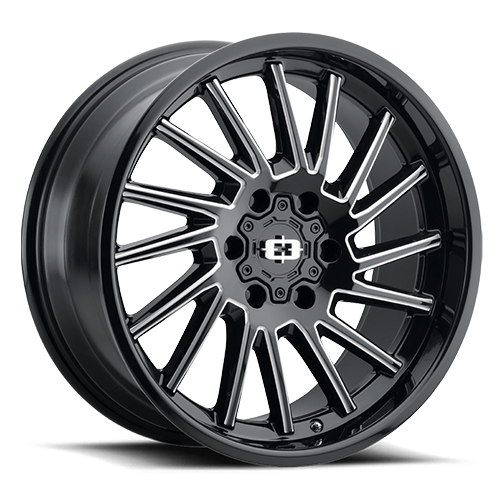 Vision Offroad Rapier 306 Gloss Black W/ Milled Spokes