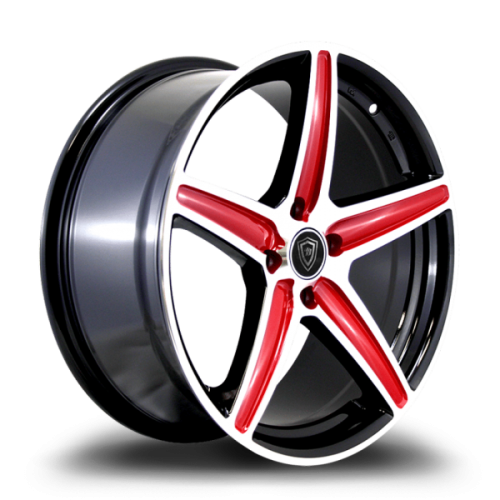 White Diamond W253 Black & Red