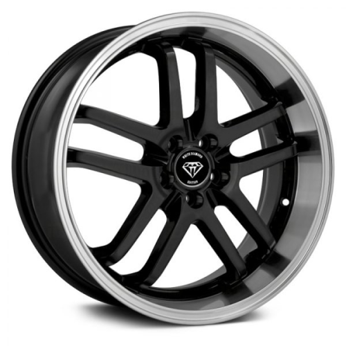 White Diamond W817 Black Machined