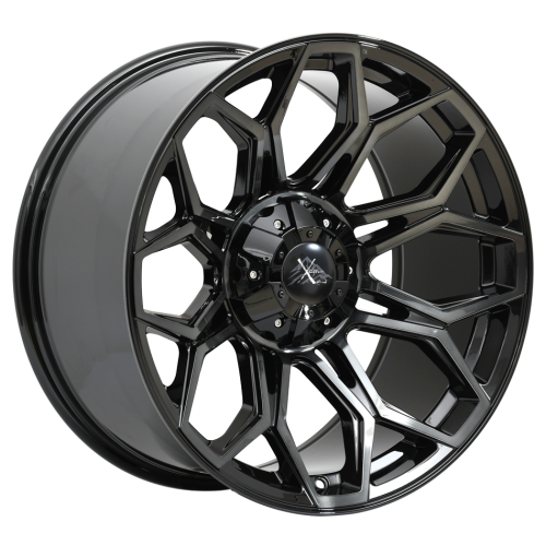 X-Drive Beast Gloss Black w/ Machined Brushed Tint