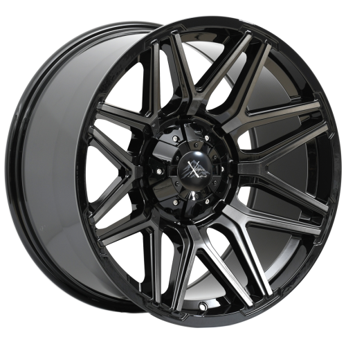 X-Drive Crank Gloss Black w/ Machined Brushed Tint