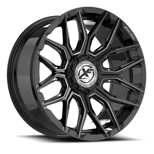 XF Offroad Xf-246 Gloss Black & Milled