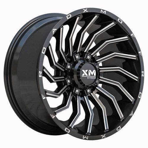 Xm Offroad Xm-356 Gloss Black Milled