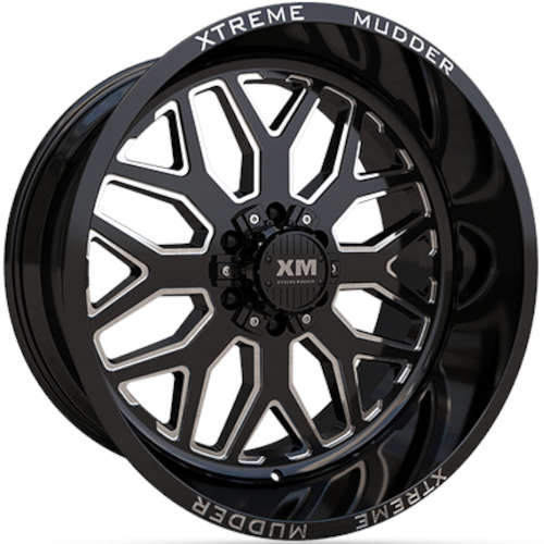 Xm Offroad Xm-401 Gloss Black Milled