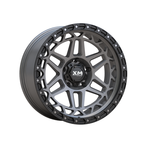Xm Offroad Xm-700 Semi Matte Gunmetal w/ Black Lip