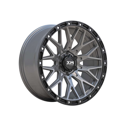Xm Offroad Xm-704 Semi Matte Gunmetal w/ Black Lip