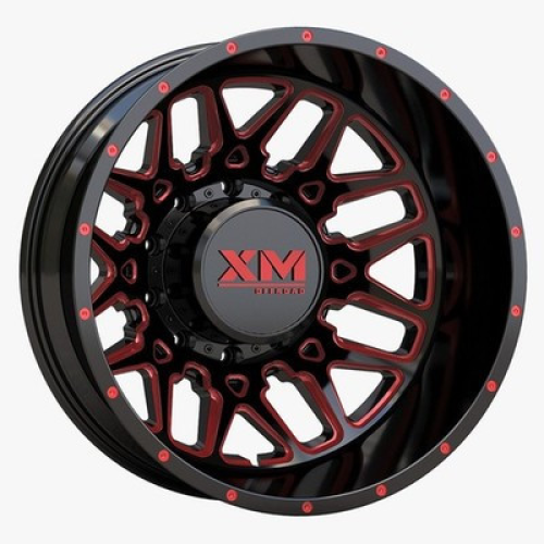 Xm Offroad Xm-900 Black w/ Red Milling