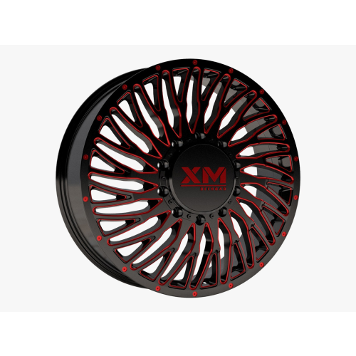 Xm Offroad Xm-901 Black w/ Red Milling