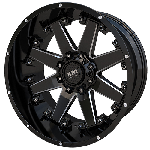 Xtreme Mudder XM334 Gloss Black Milled Photo