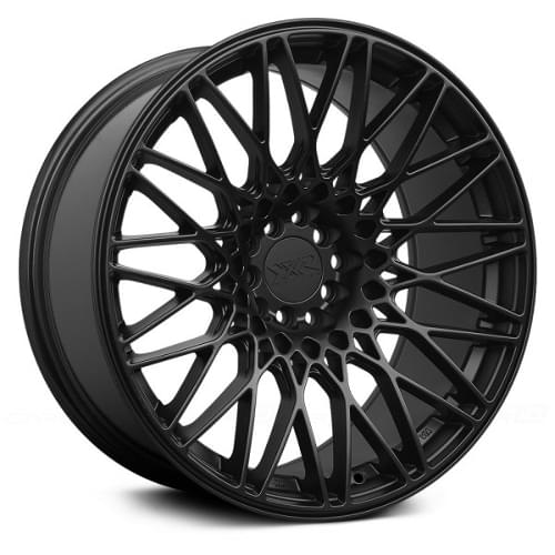 XXR 553 Flat Black Wheels 5x100 - 18x8.75 +36 - 553881022