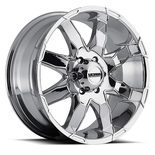 Ultra Phantom 225 Chrome Wheels 8x6.5 - 17x8 +20 - 225-7882C+20