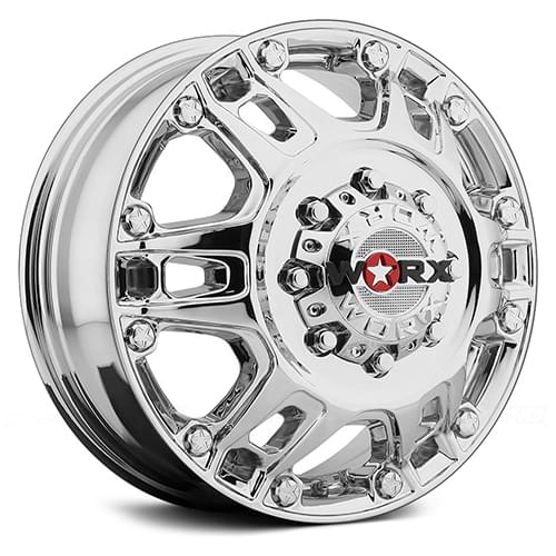 Worx Beast Front 803 Chrome Wheels 8x6.5 17x6.5 129 803 7681FC