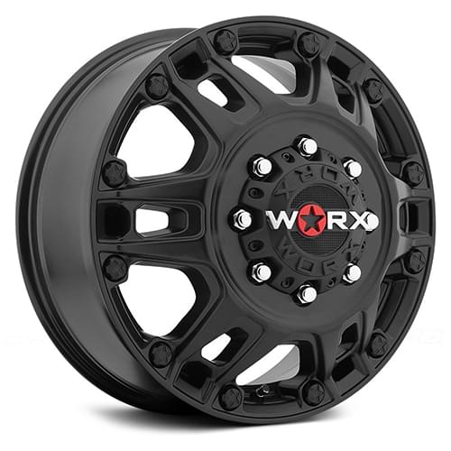 Worx Beast Front 803 Satin Black Wheels 8x200 17x6.5 129 803