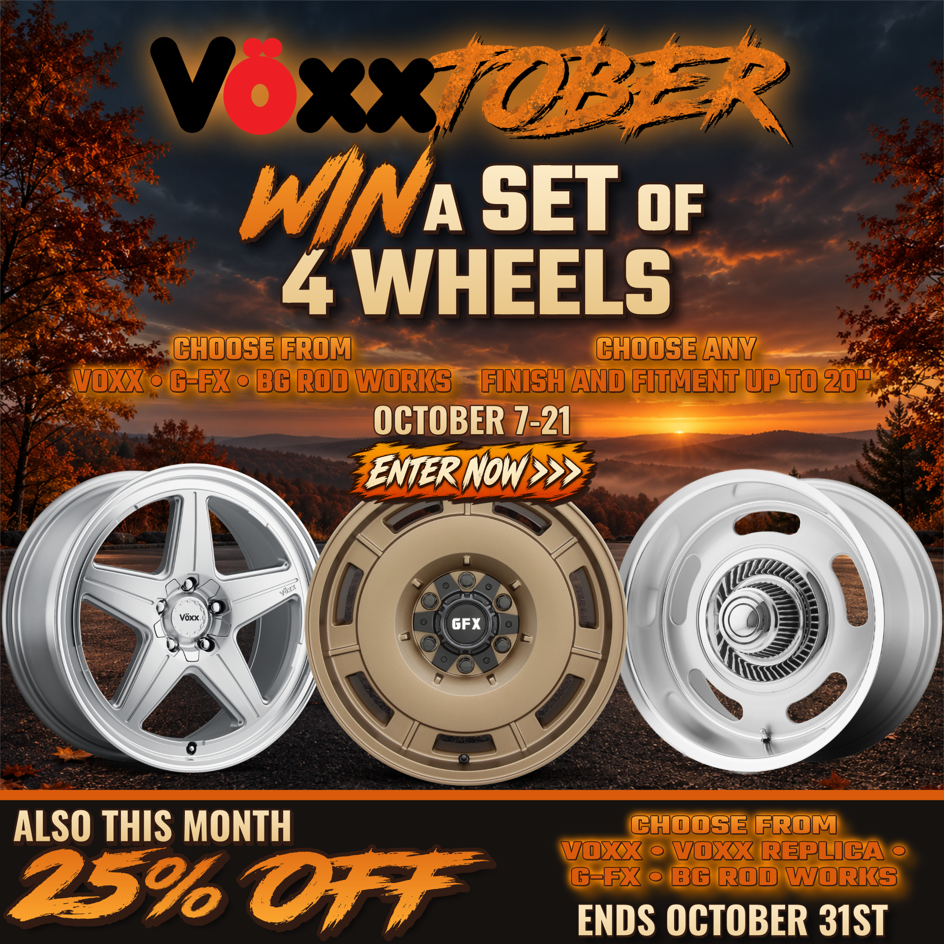 Voxx Wheels Giveaway