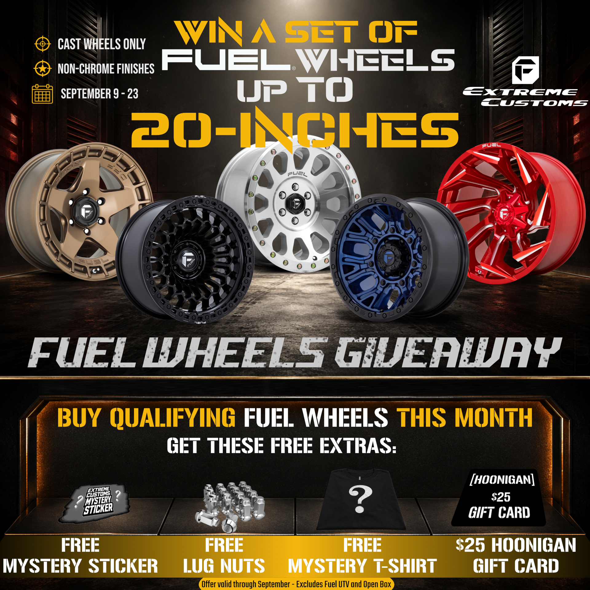 Fuel Wheels Giveaway